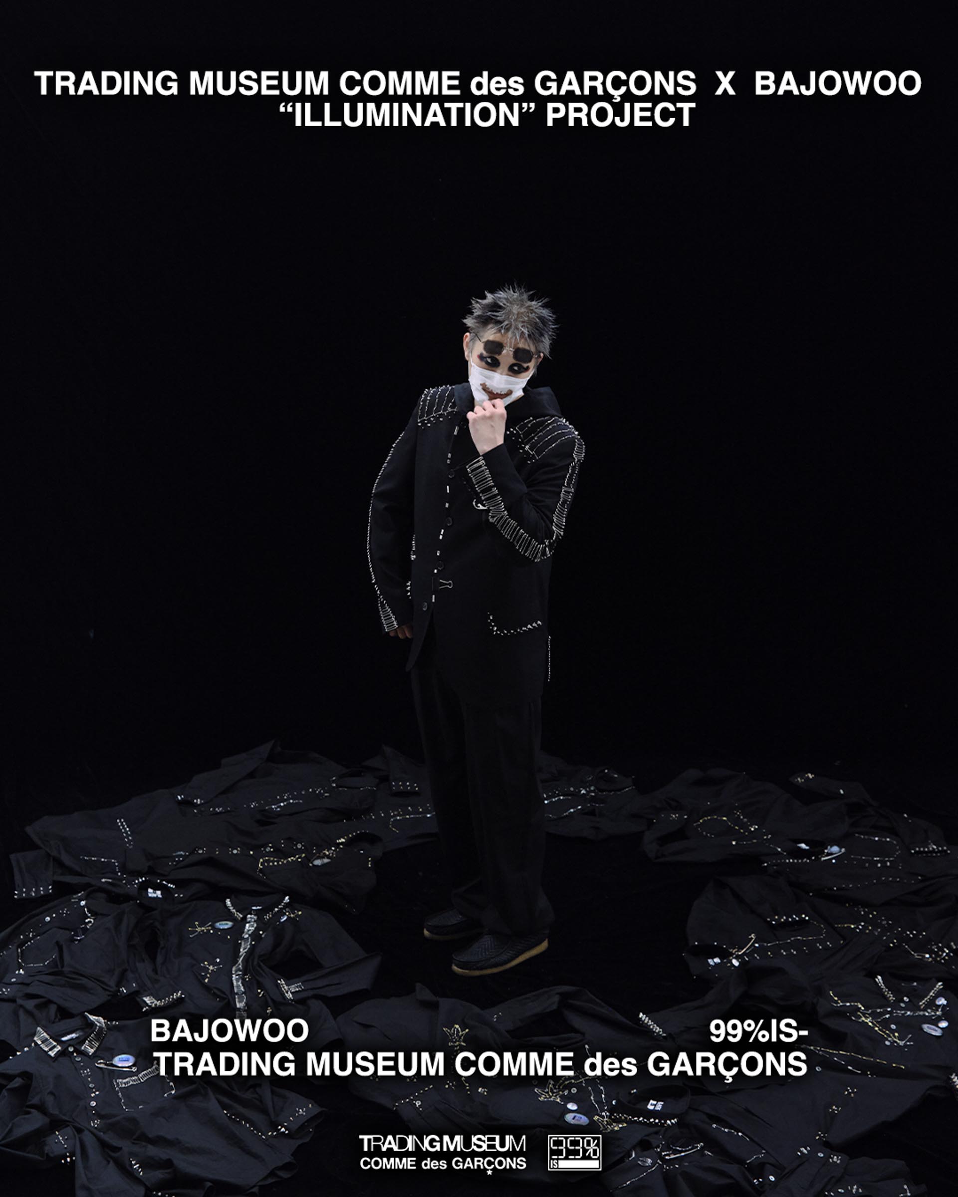 トレーディング ミュージアム コム デ ギャルソン」がバジョウとタッグ