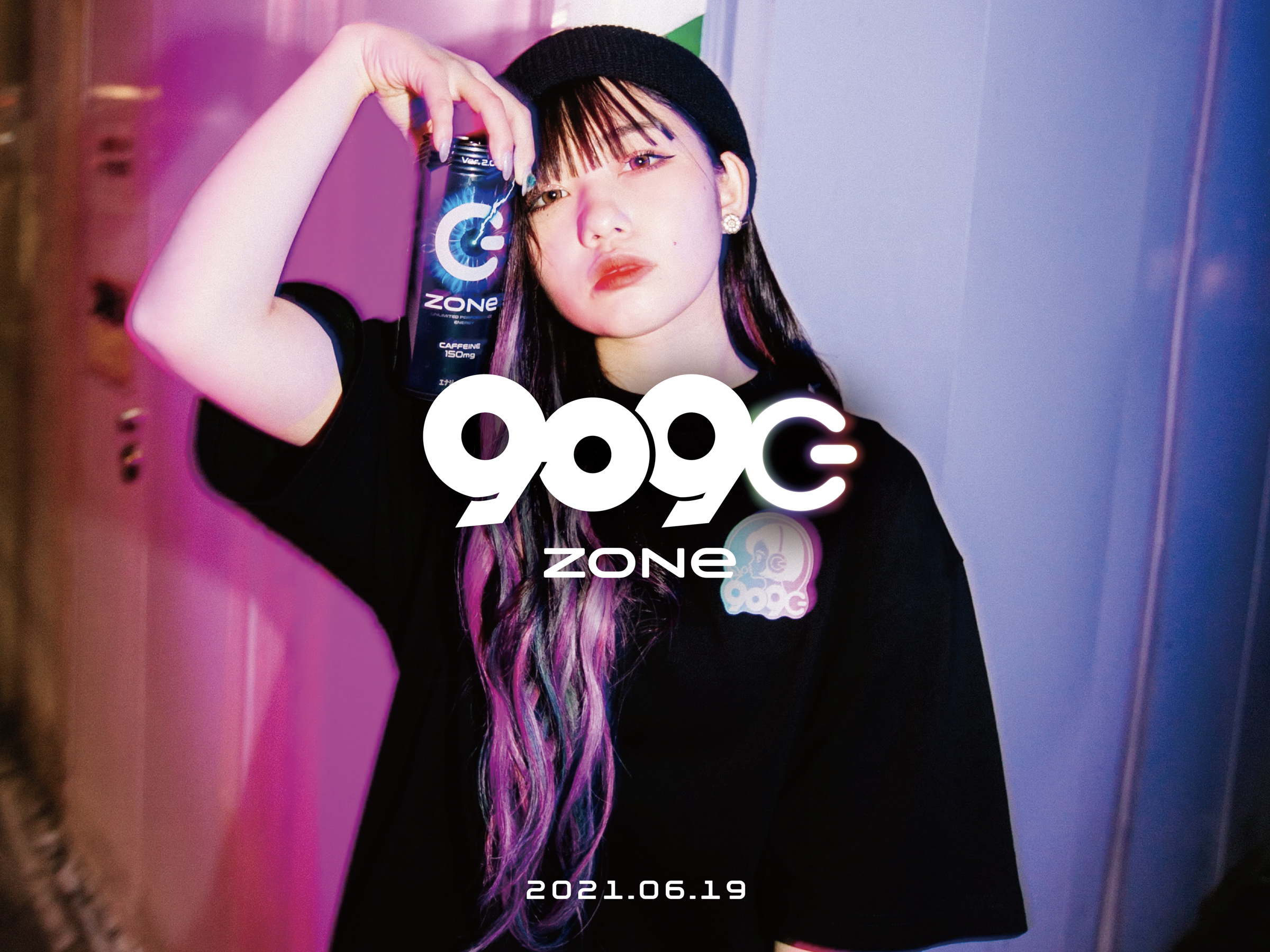 9090×エナジードリンクZONeのTシャツが限定発売、インスタライブで