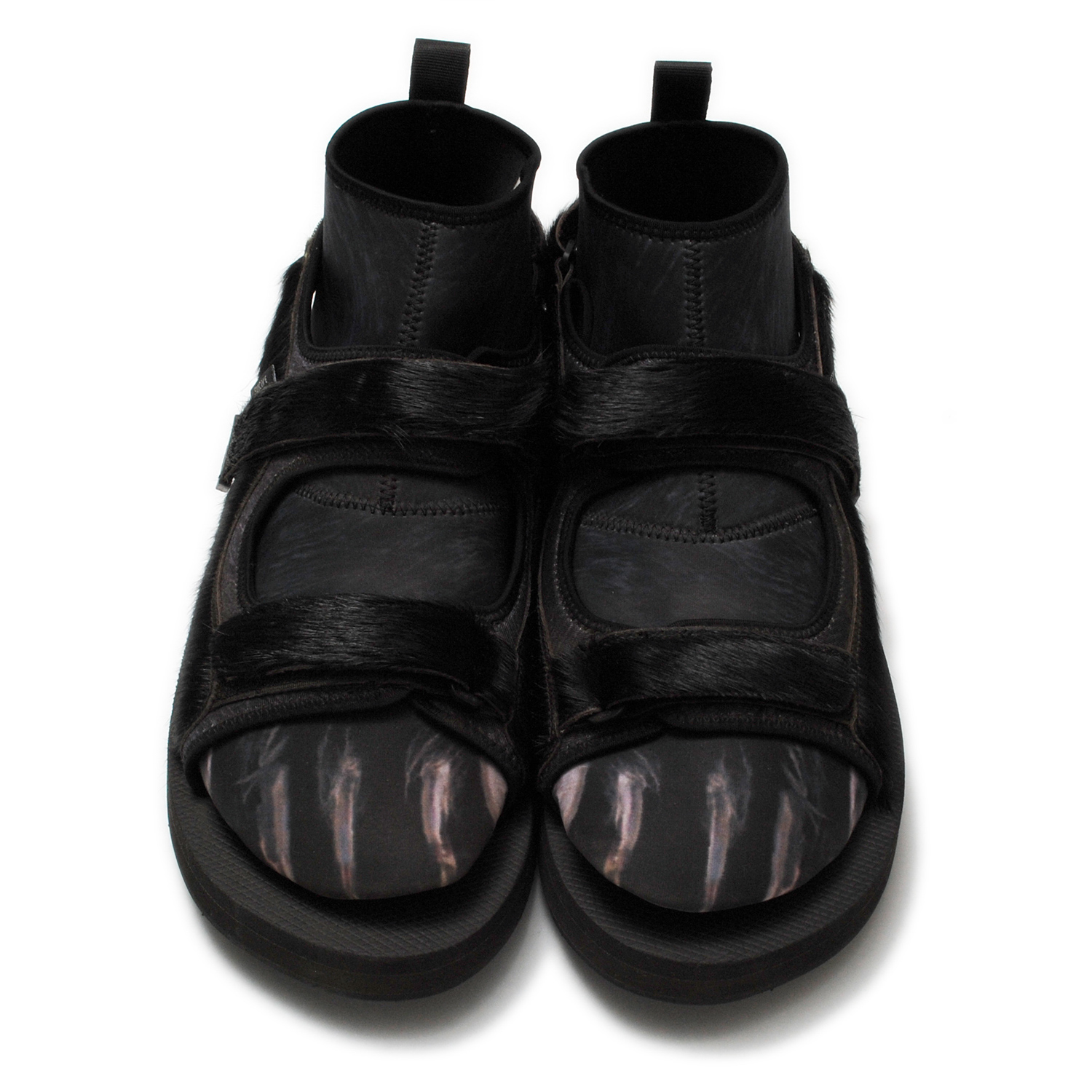 ダブレット×スイコック、恐竜など動物の足跡がつくシューズ発売