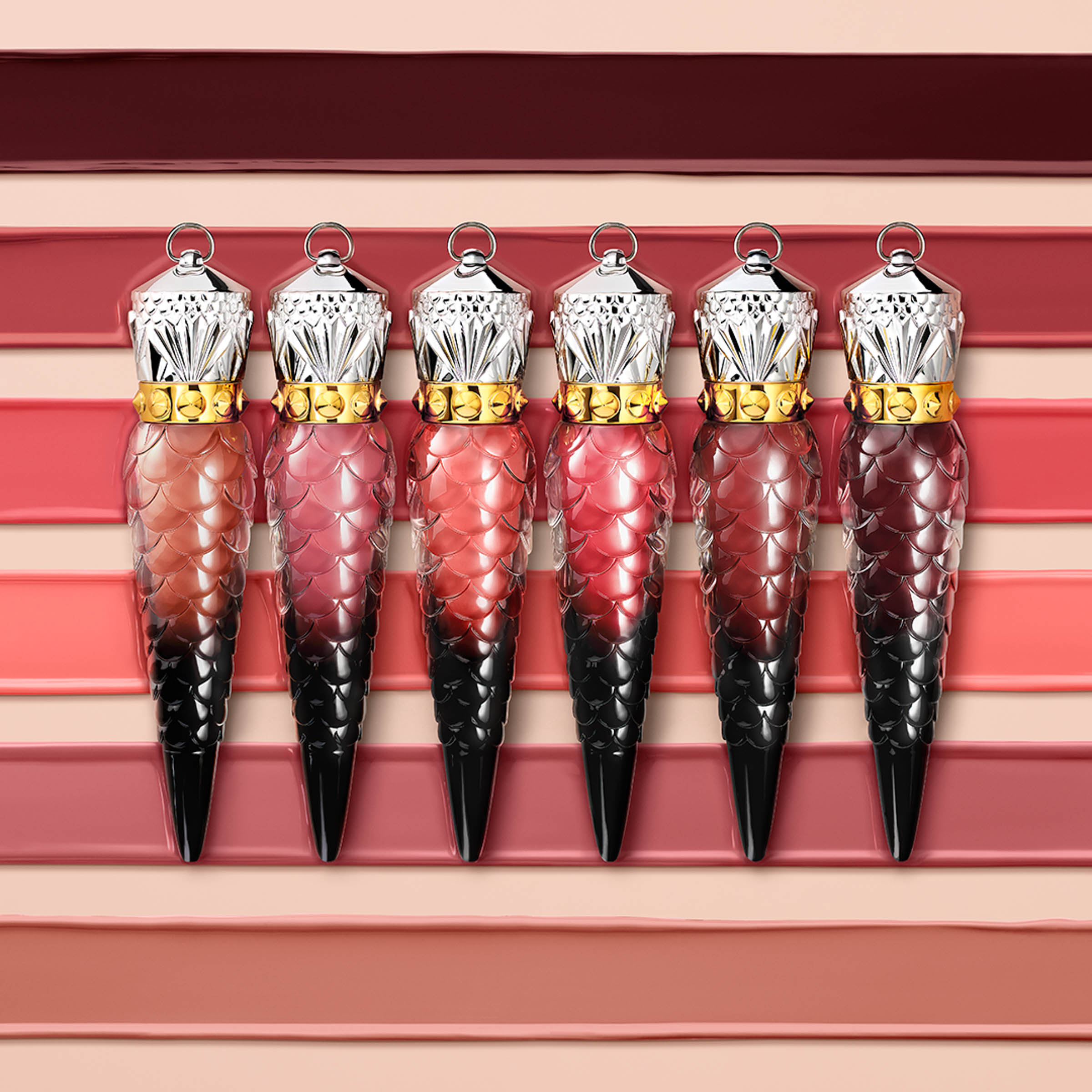 クリスチャン ルブタン ビューティ」からヌード系リップ6種が登場