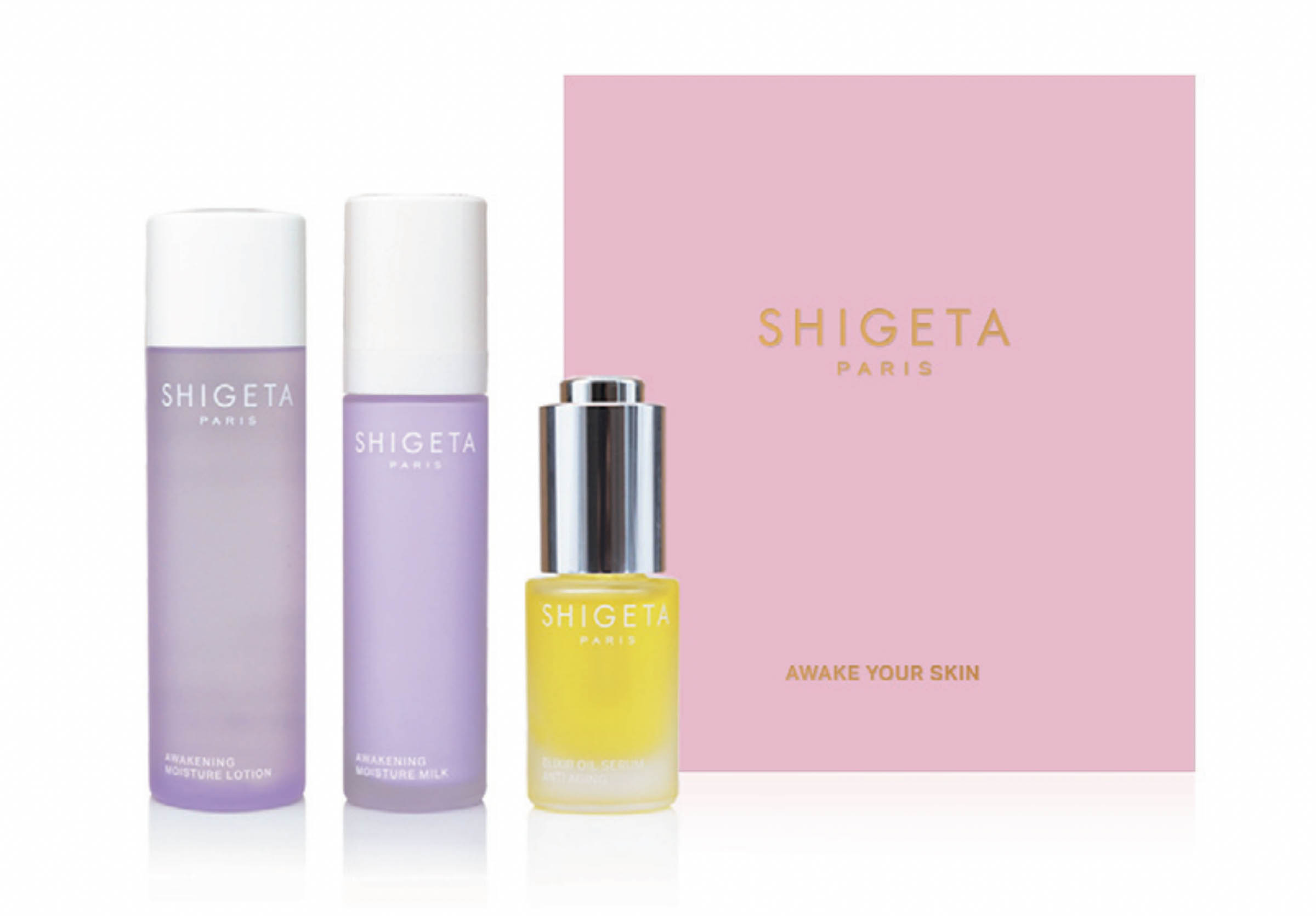 シゲタ：うるおいと透明感のある肌へと導くスキンケアのクリスマスコフレ