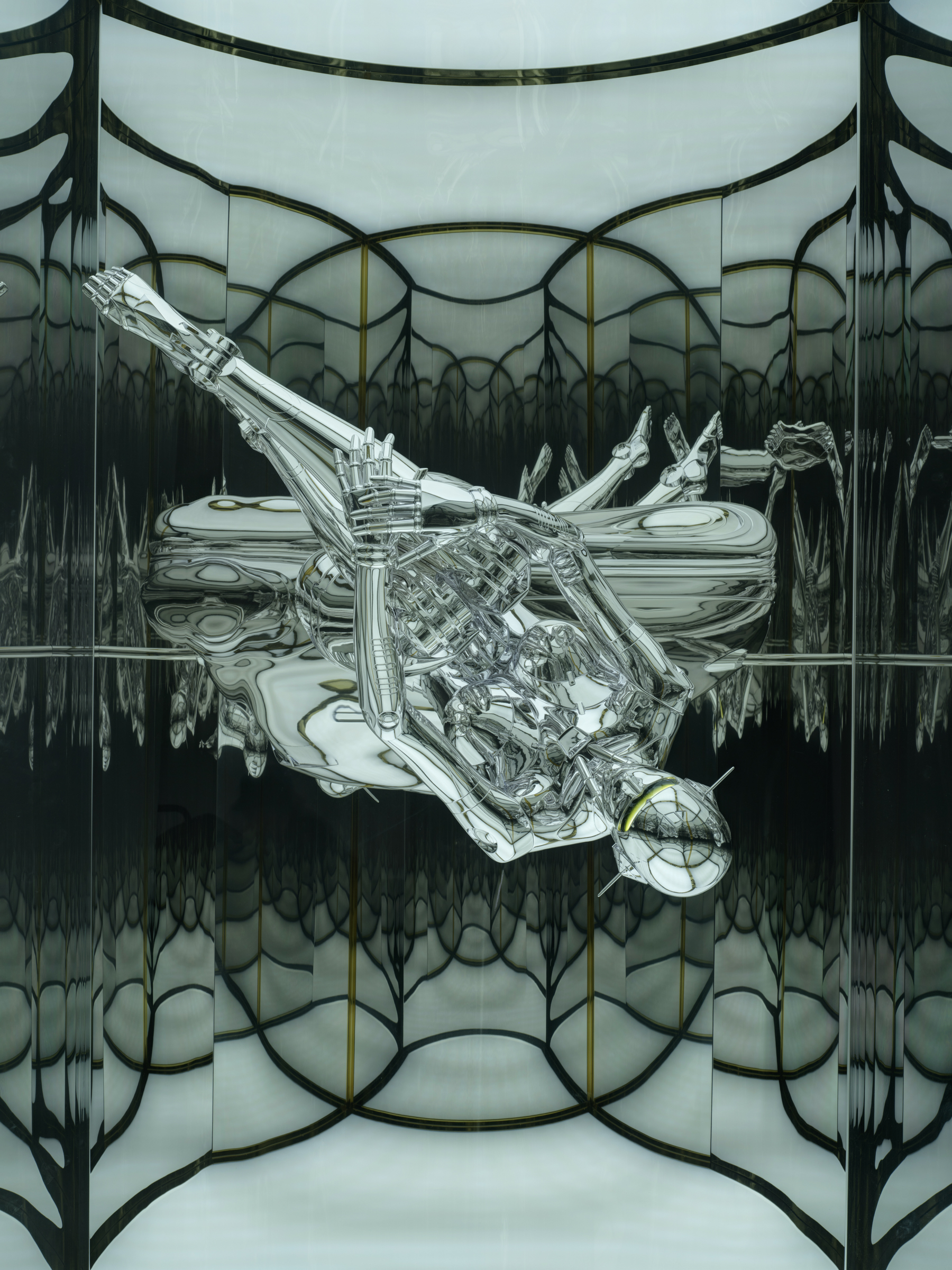 空山基の新作個展が3会場で開催、人間の身体性を超えた未来の物語を提示