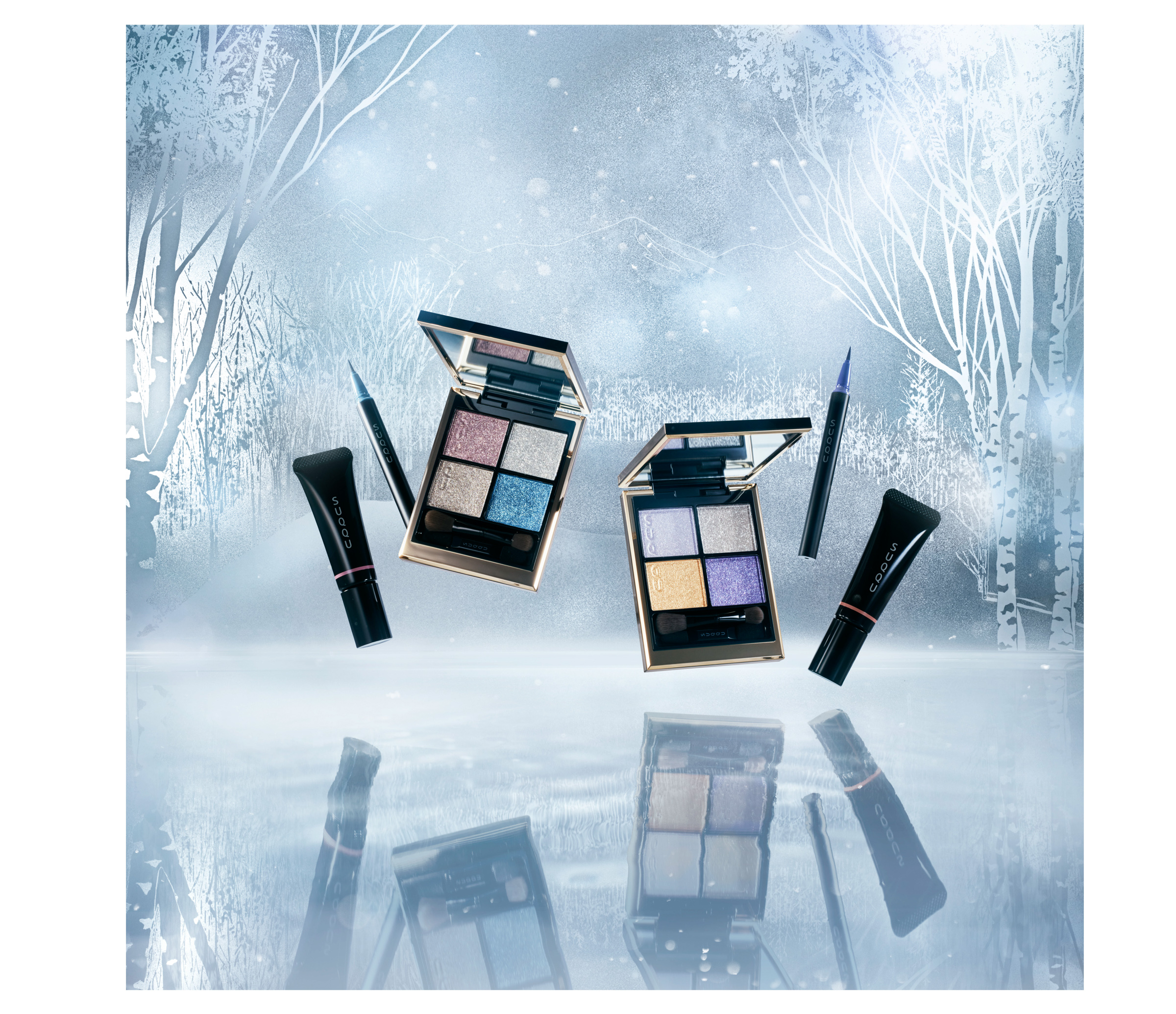 2023年クリスマスコフレ】SUQQU：「銀世界」をイメージした