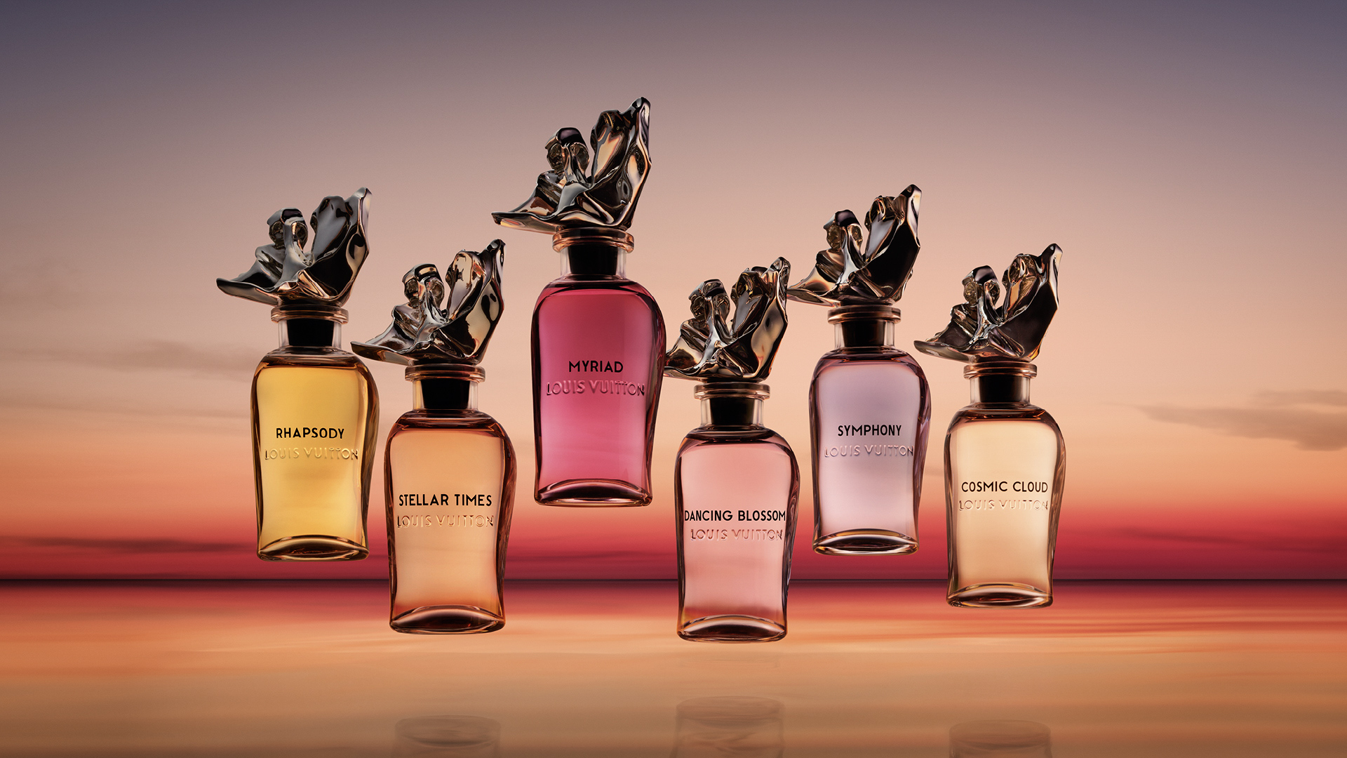 ルイ・ヴィトンのフレグランス「レ・ゼクストレ コレクション」から