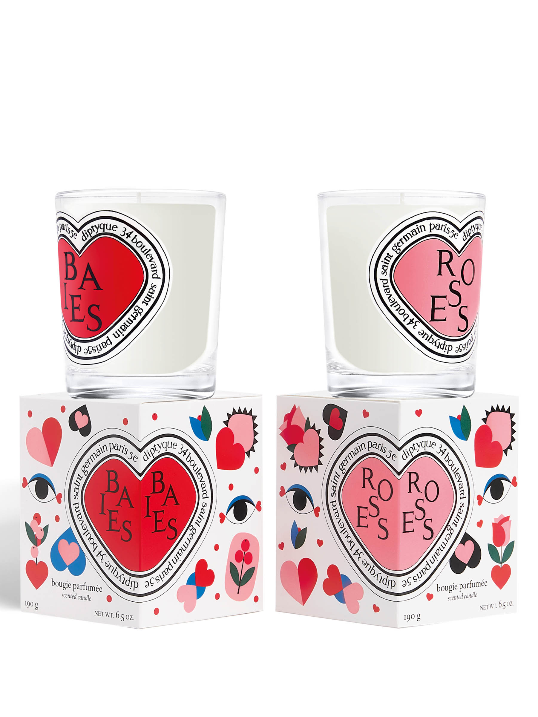ディプティック」のバレンタイン限定キャンドルが登場 2種の香りの