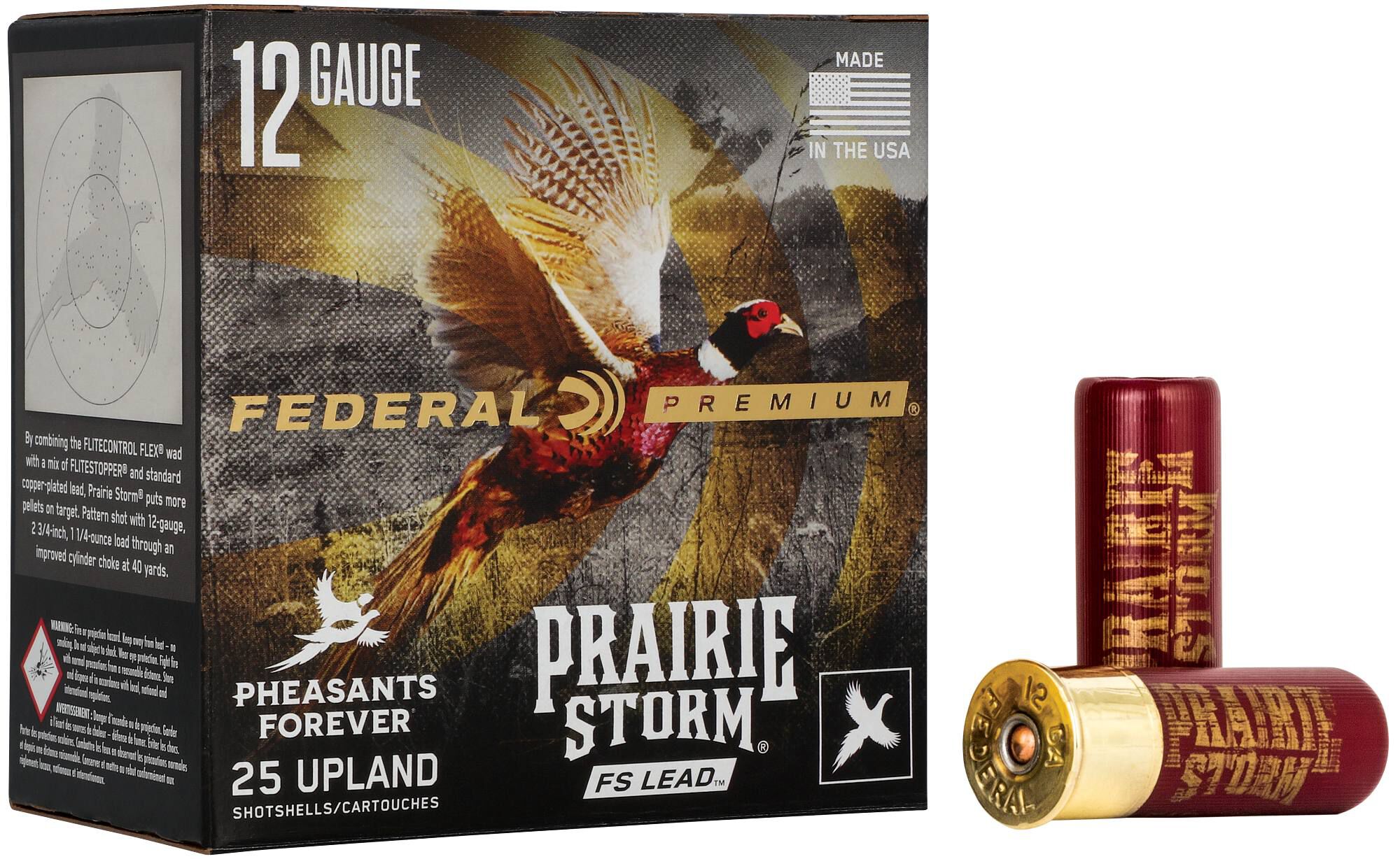 Buy Prairie Storm FS Lead 12 Gauge Ammo | 5 Shot, 1 1/4 oz, 2-3