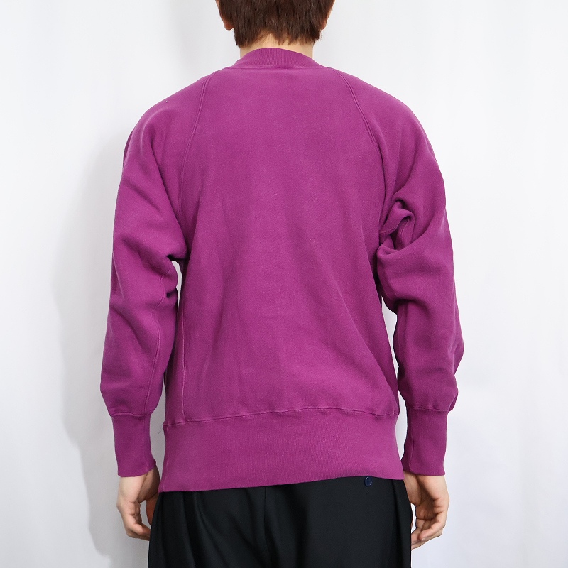 90年代 90s チャンピオン リバースウィーブ アメリカ製 紫 パープル