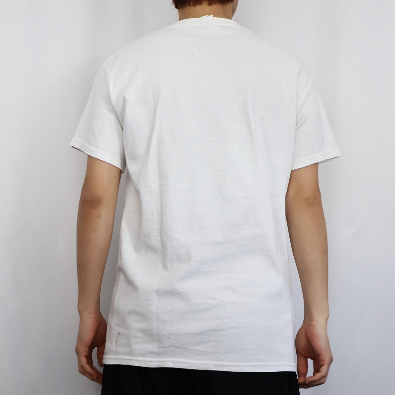 ロストエイジ 音楽 ミュージック バンドTシャツ プリントTシャツ 白