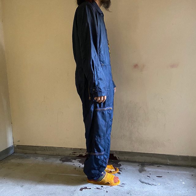 50年代 米軍 米空軍 U.S.A.F. K 2-A ナイロン ツナギ オールインワン