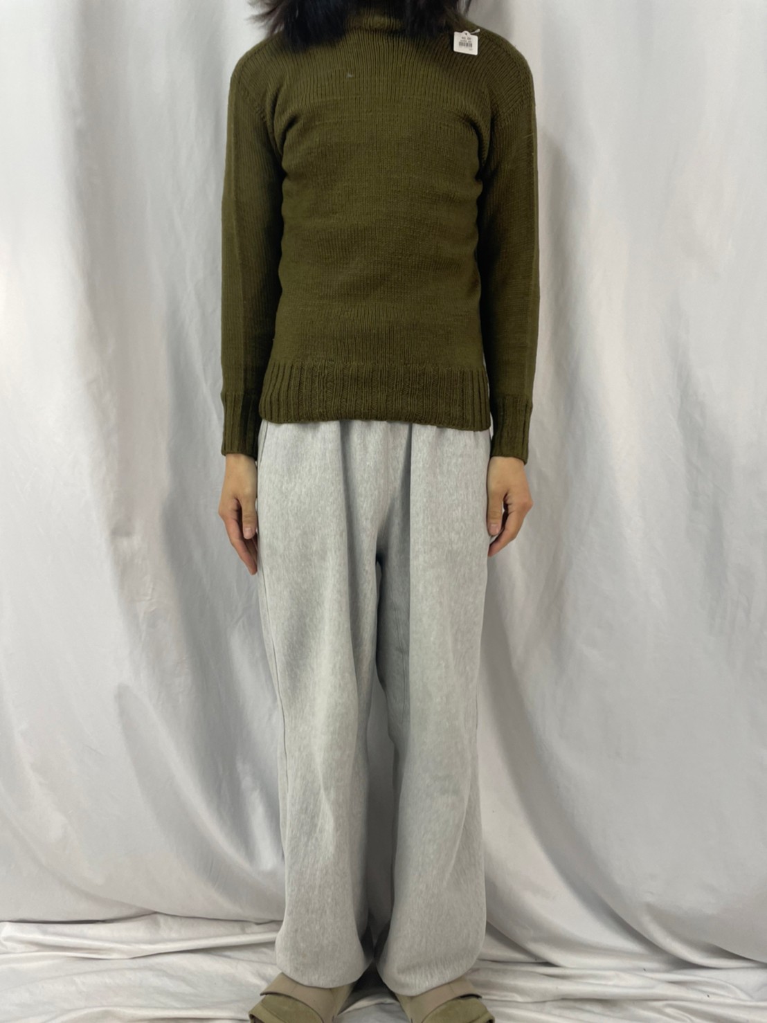 40年代 40s アメリカンレッドクロス ローゲージ カーキ │ヴィテージ