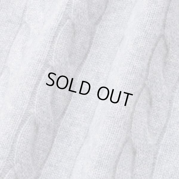 RATS/CASHMERE CABLE KNIT GRAY RATS