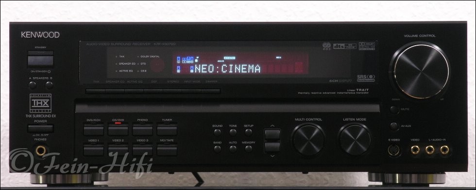 Kenwood KRF-X9070D THX Digital 6.1 Heimkino AV Receiver