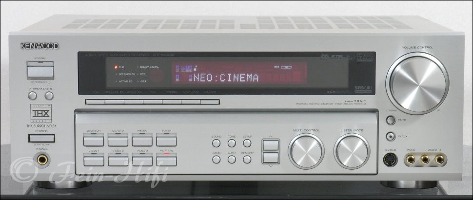 Kenwood KRF-X9070D Digital THX 6.1 AV Receiver - gebraucht