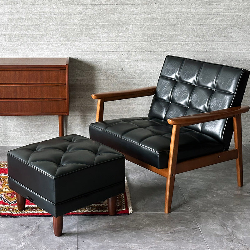 送料込込 カリモク60 オットマン Kチェア ミッドセンチュリー カリモク