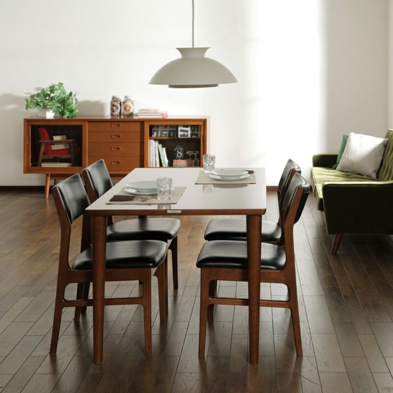 カリモク60+ アームレスダイニングチェアスタンダードブラック