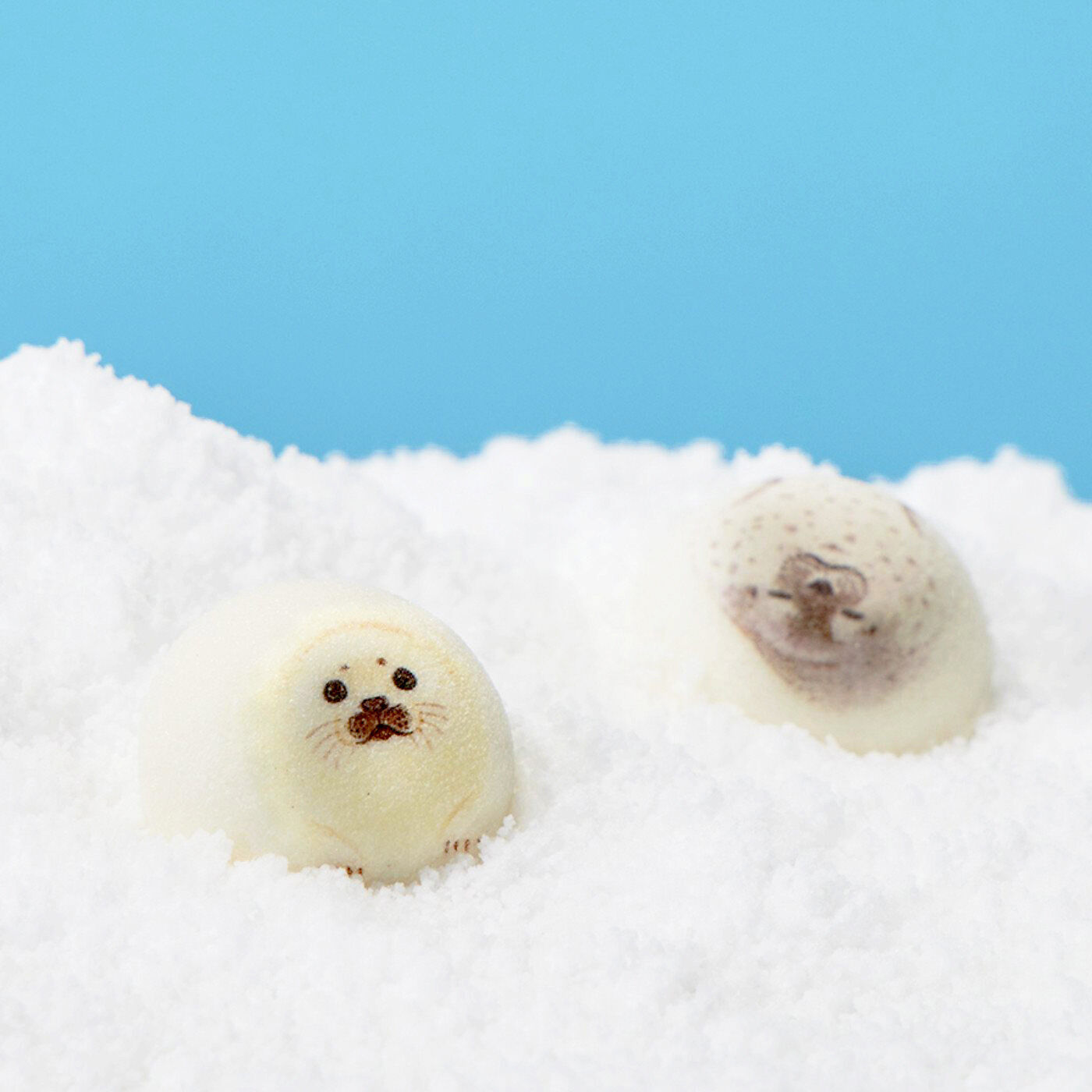 YOU+MORE ! 食べられないかわいさ ミニ和風マシュマロ アザラシのほう