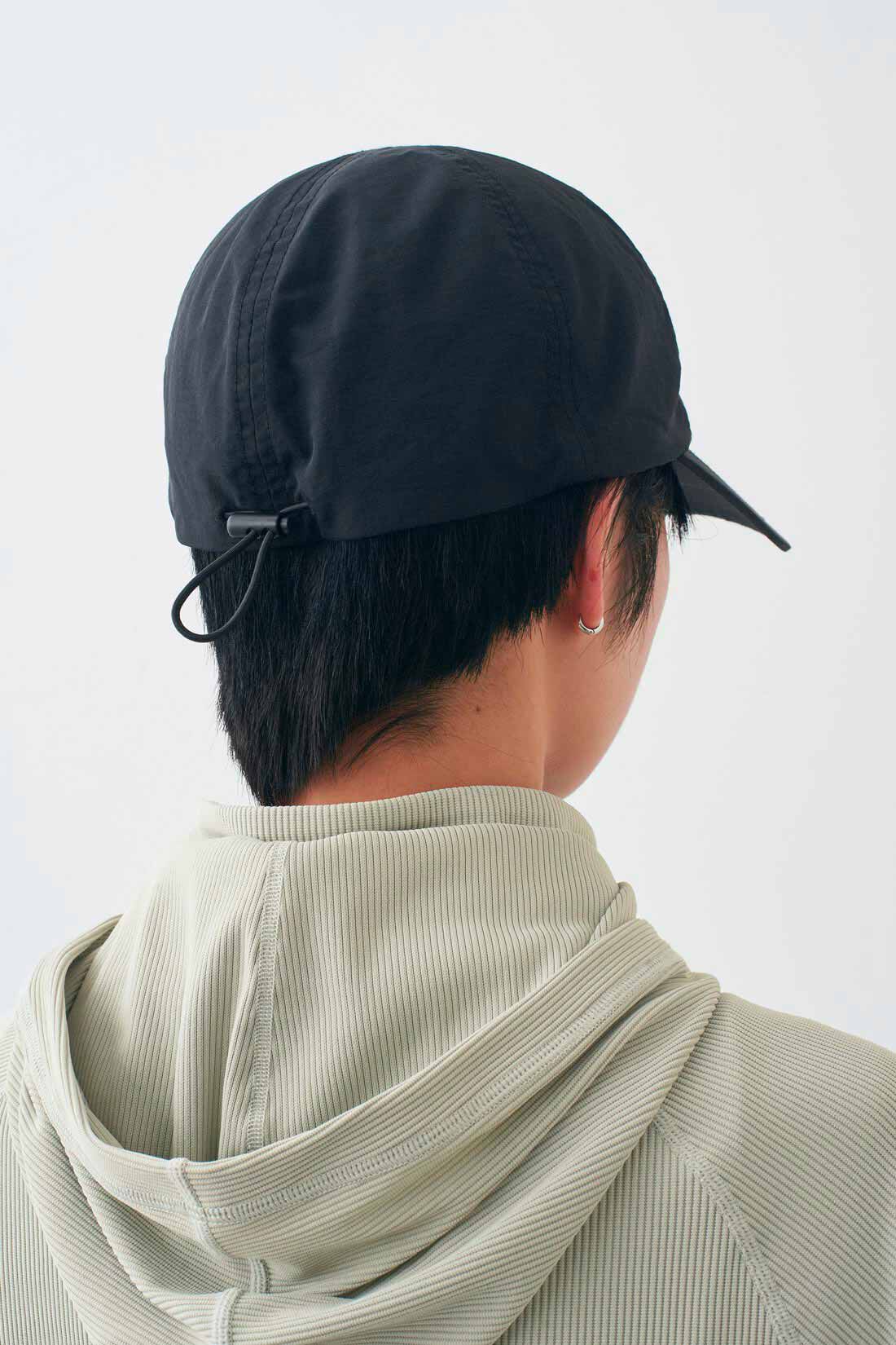 IEDIT[イディット] 福田麻琴さんコラボ 日よけ布付きキャップ