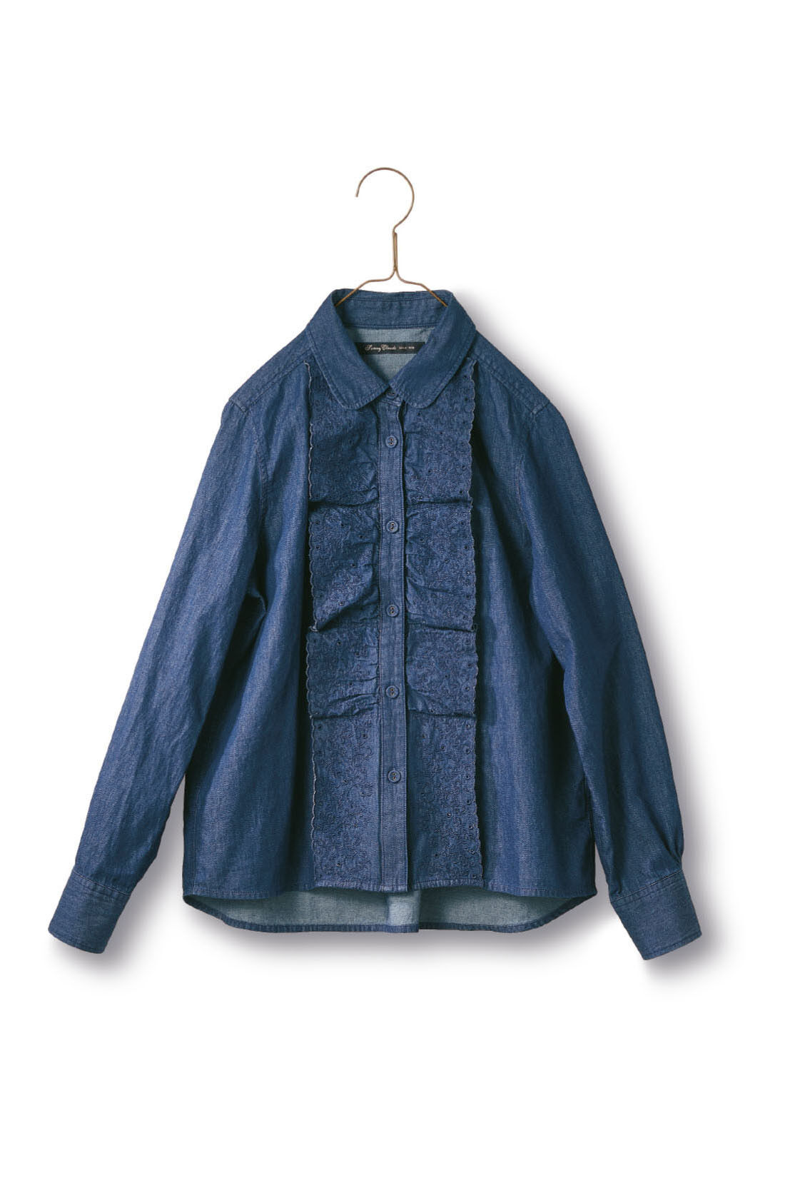 サニークラウズ カットワークフリルブラウス〈レディース〉｜Sunny