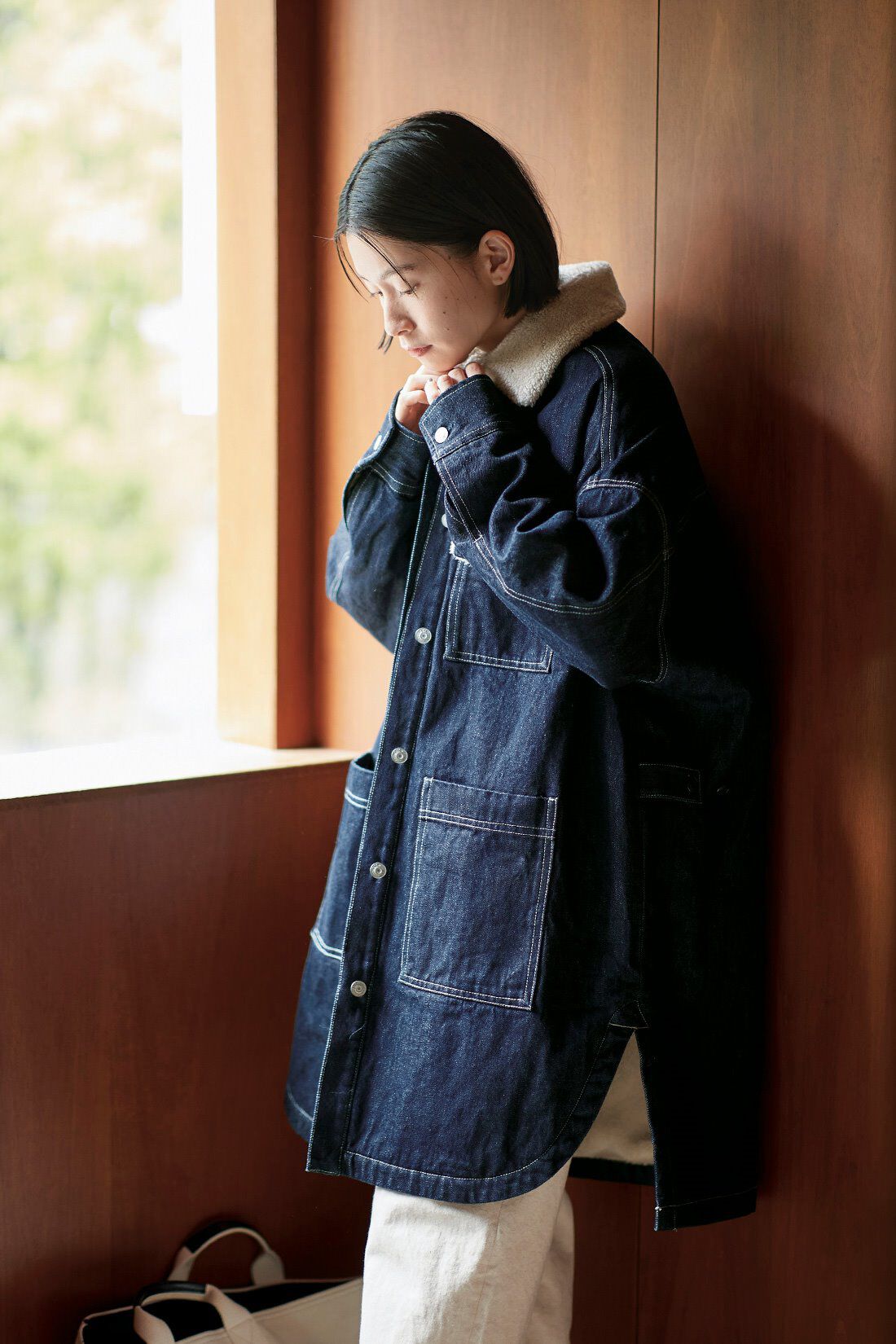 サニークラウズ 裏ボアジージャンコート〈レディース〉｜Sunny clouds