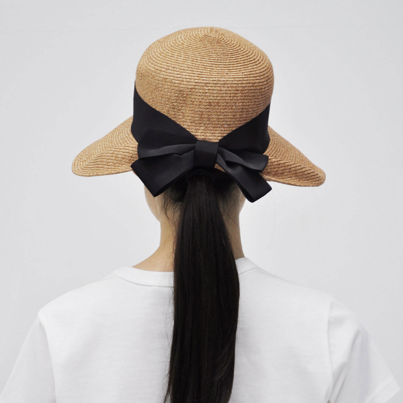 LX since1940老舗マキシン キャペリンハット〈ベージュ〉（キャリング