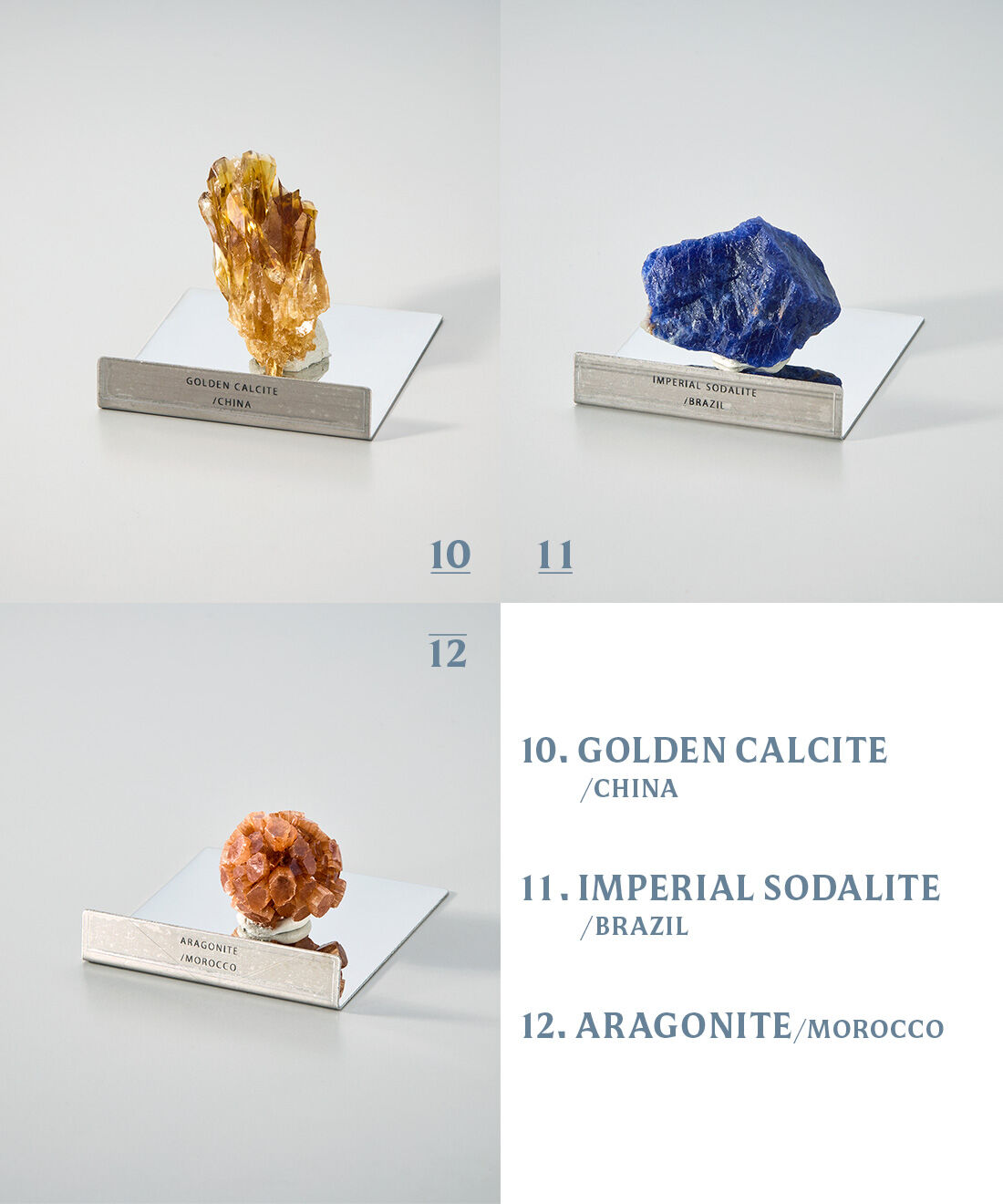 自然の造形に心奪われる 一期一会の鉱物コレクションの会｜SeeMONO