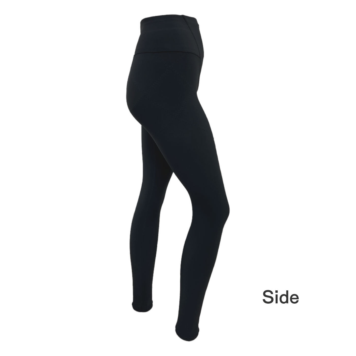 裏起毛骨盤底筋サポートブラックレギンス〈9分丈〉｜FELISSIMO