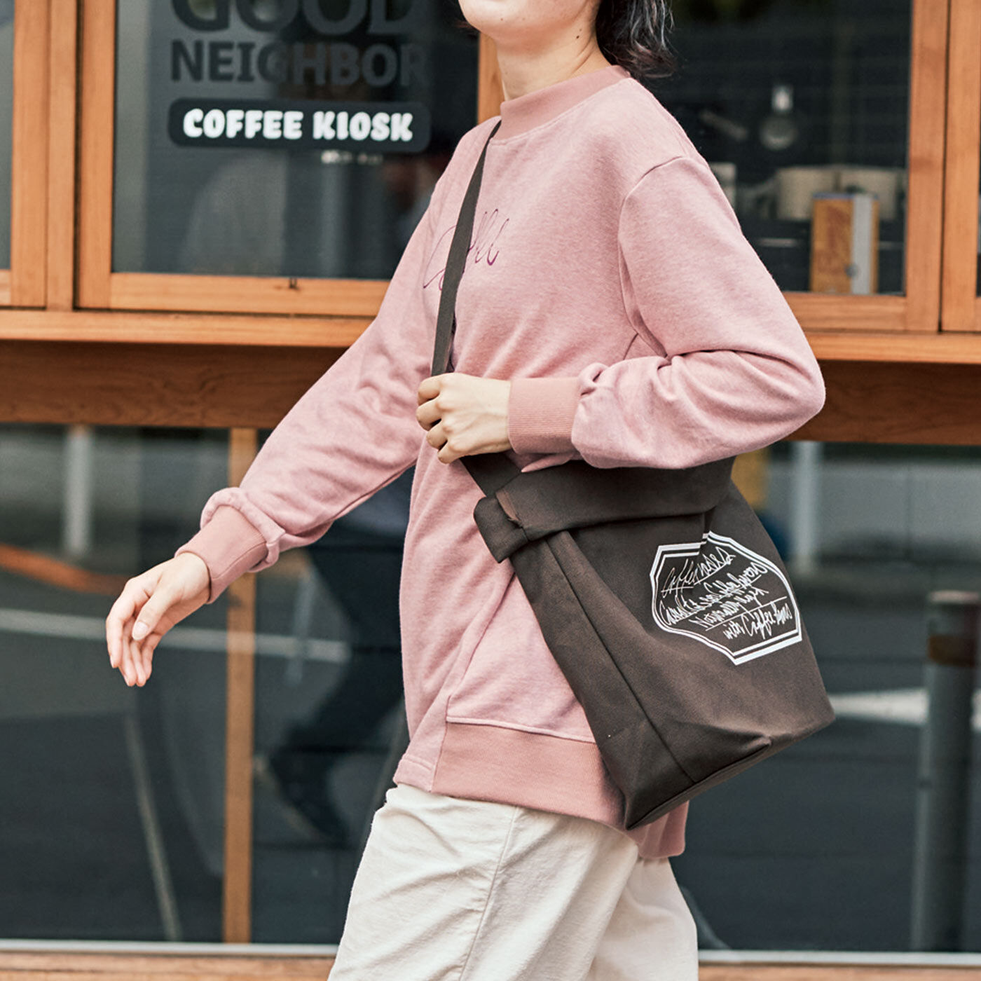 フラウグラット×FOOD TEXTILE【福田里香さんコラボ】 ベンドショルダー