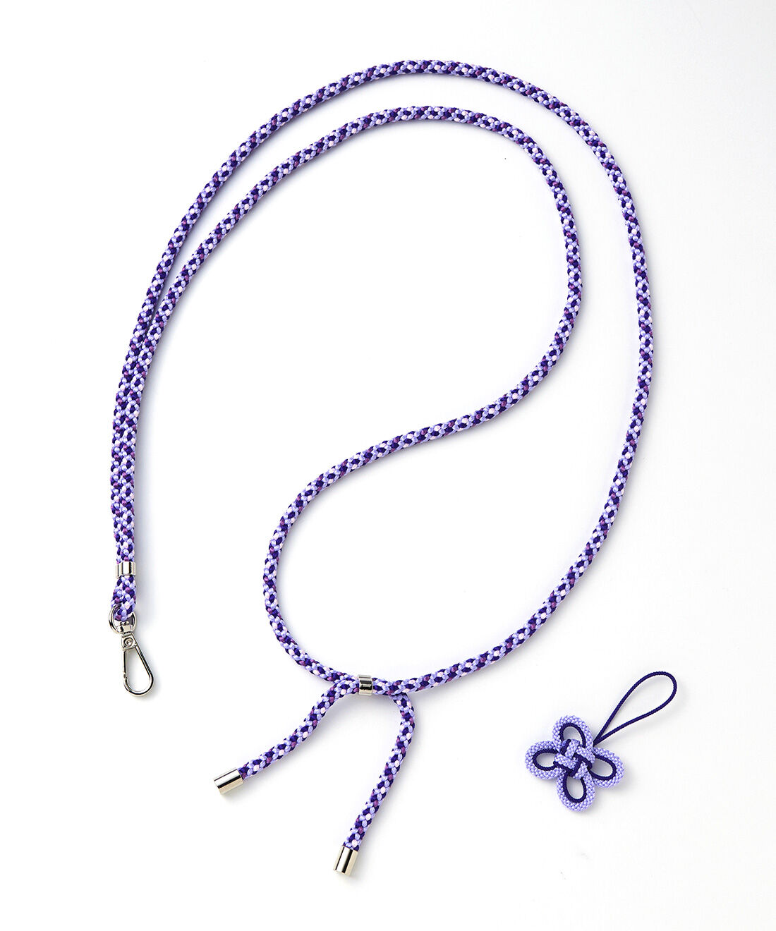 OSYAIRO 叶結びに願いを込める 京くみひもの推し色スマホストラップ