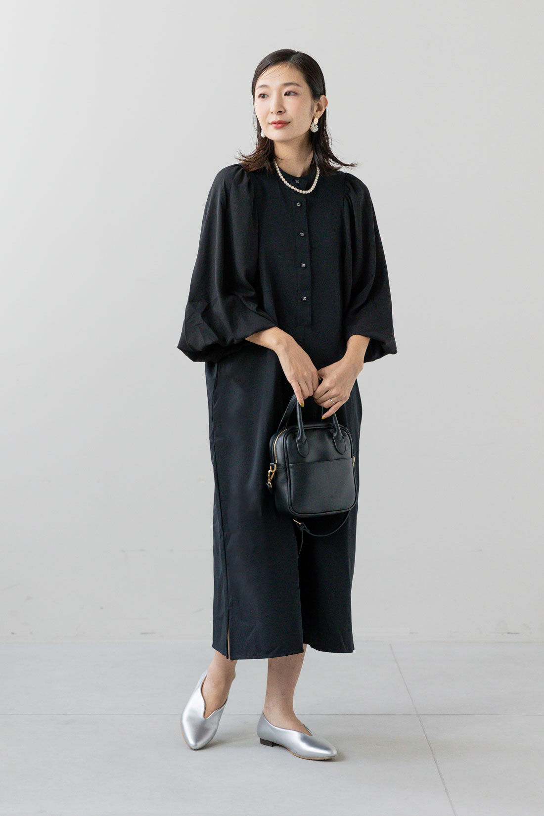 Moredde マタニティから産後も使える 授乳が簡単 バルーンスリーブ