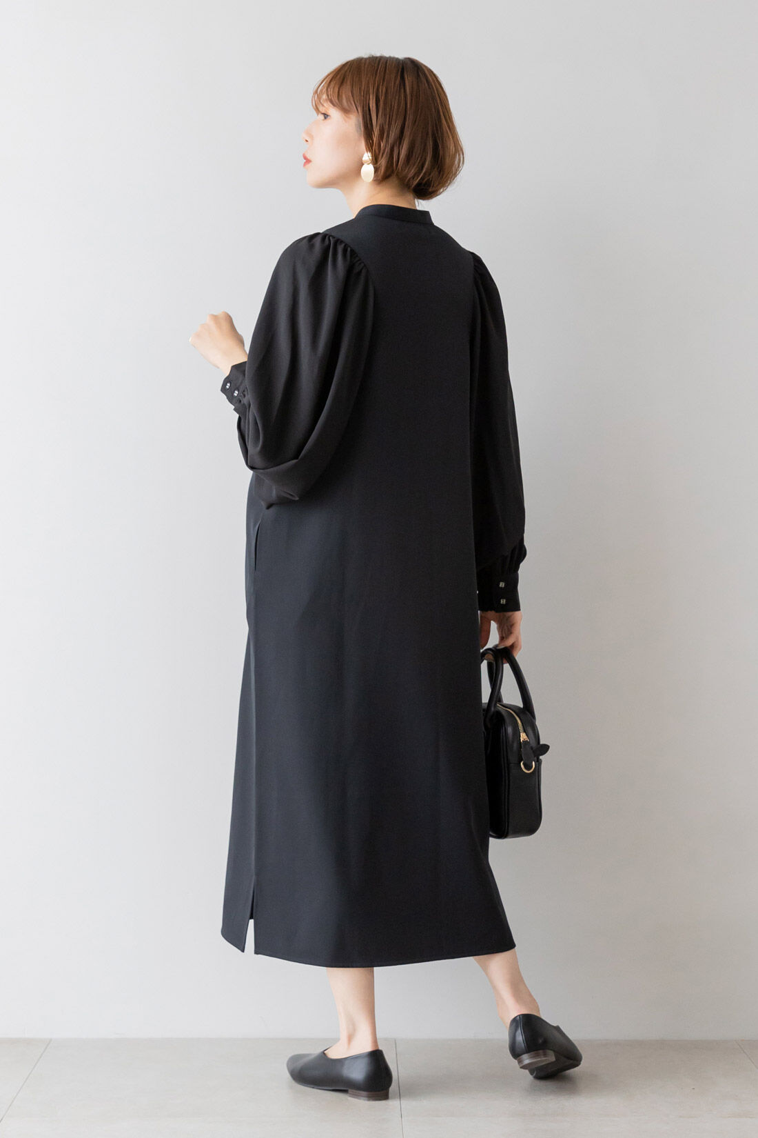 Moredde マタニティから産後も使える 授乳が簡単 バルーンスリーブ