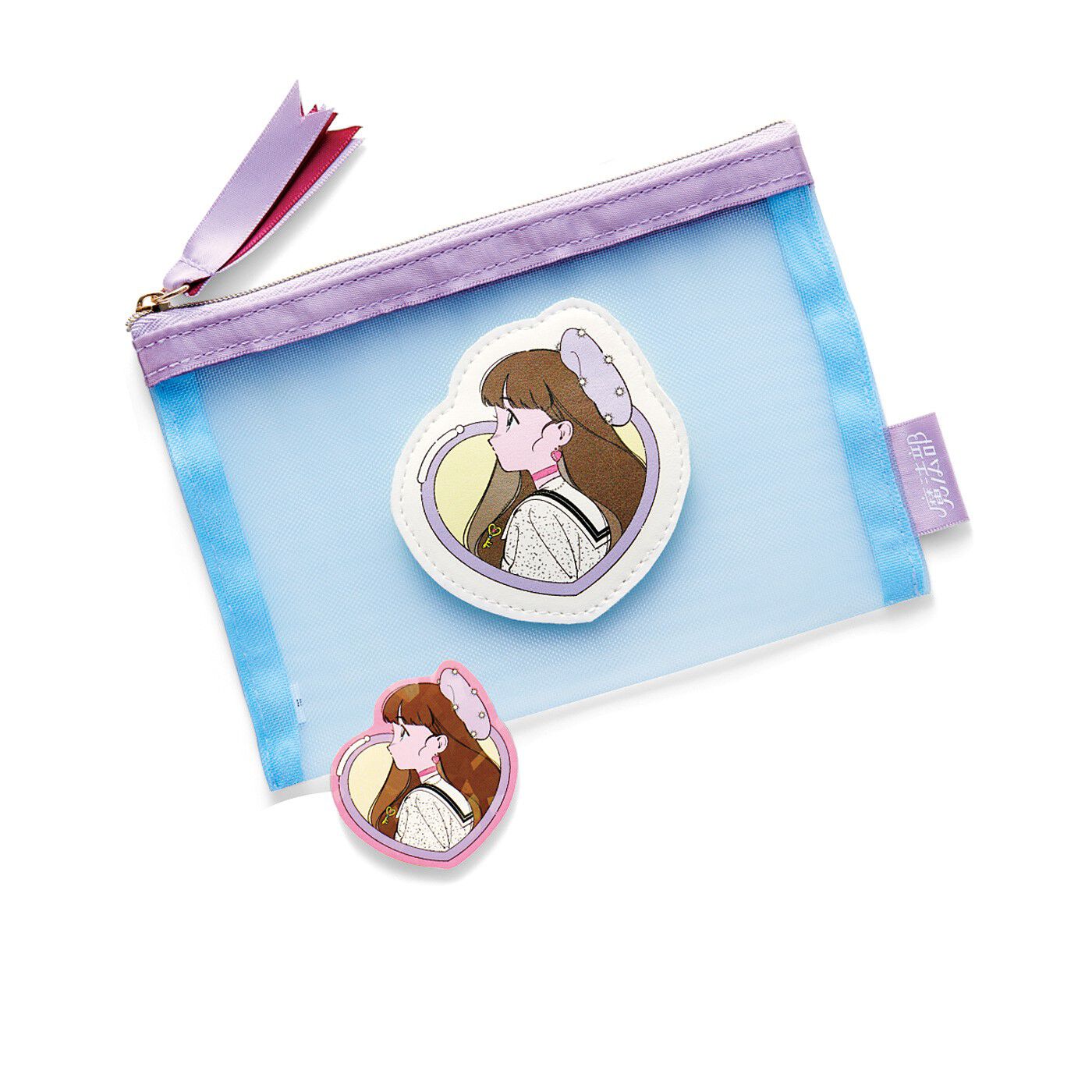 魔法部×電Q カラフルメッシュポーチ＆ステッカーの会｜魔法部