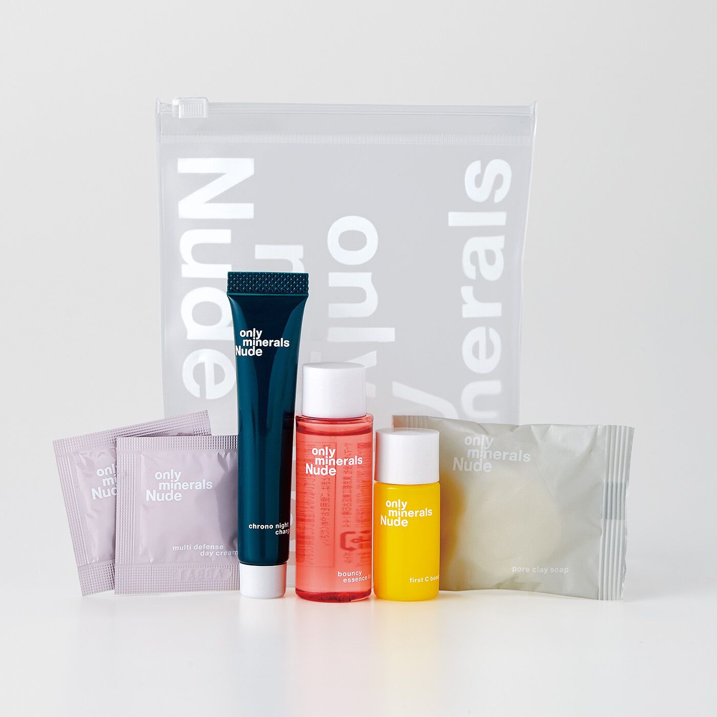 オンリーミネラルNude スキンケアトライアルセット｜フェリシモ