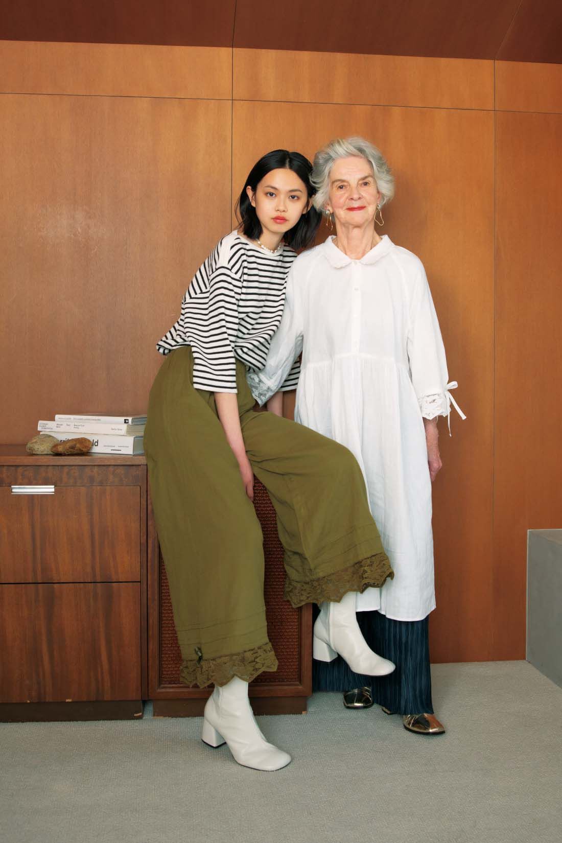 mensha! ヴィンテージライクな ネグリジェガーゼワンピースの会