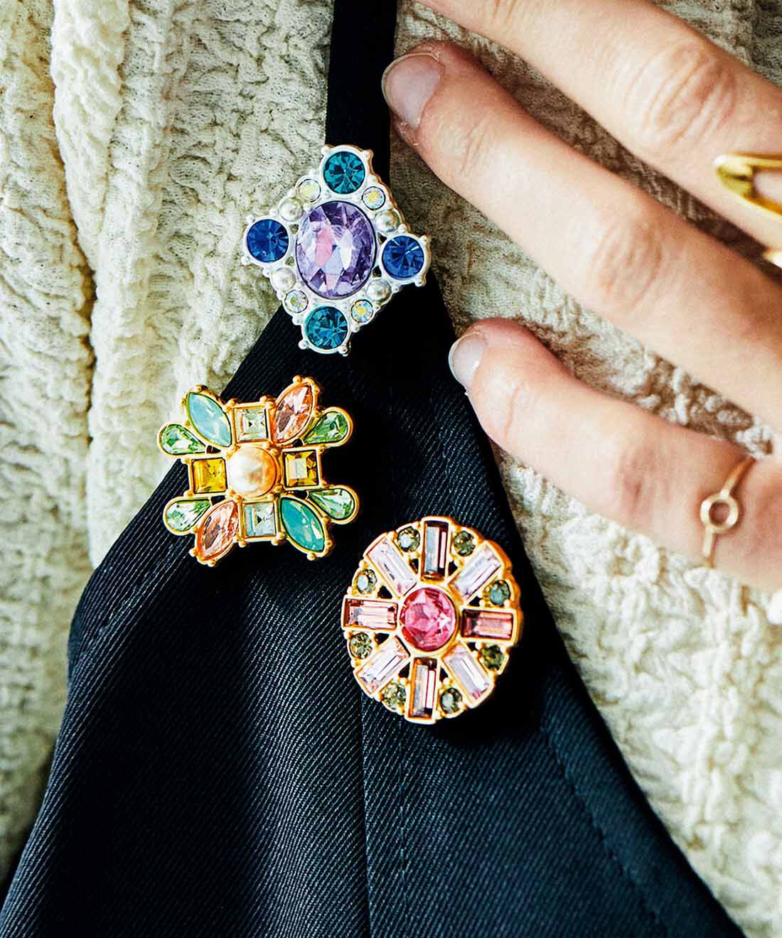 はる超美品☆ 大振りアメジスト付ブローチ ♯158 超美品☆GEORG JENSEN