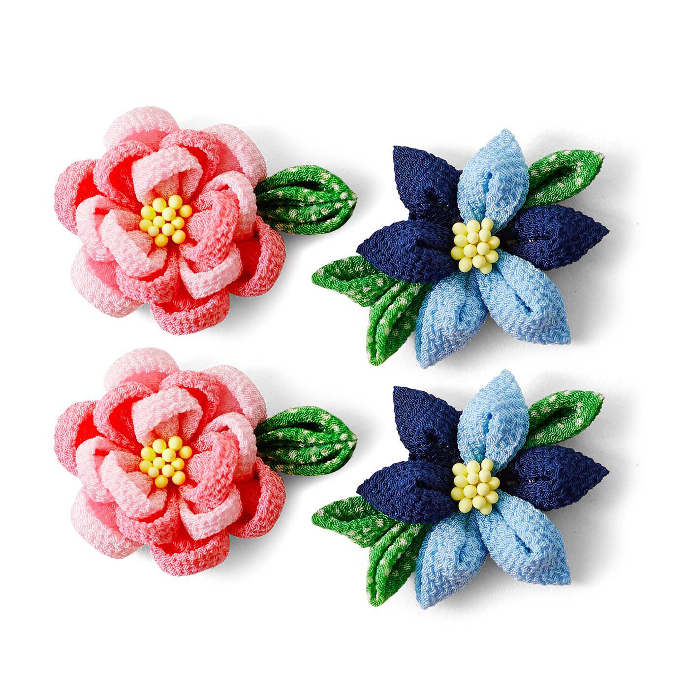 小さな一輪に個性がキラリ つまみ細工の花図鑑の会｜Couturier