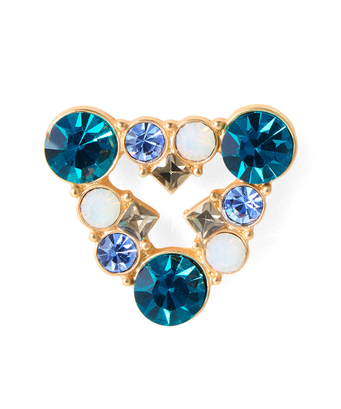 貼るだけ簡単♪ 華やかビジューのピンブローチキット｜Couturier