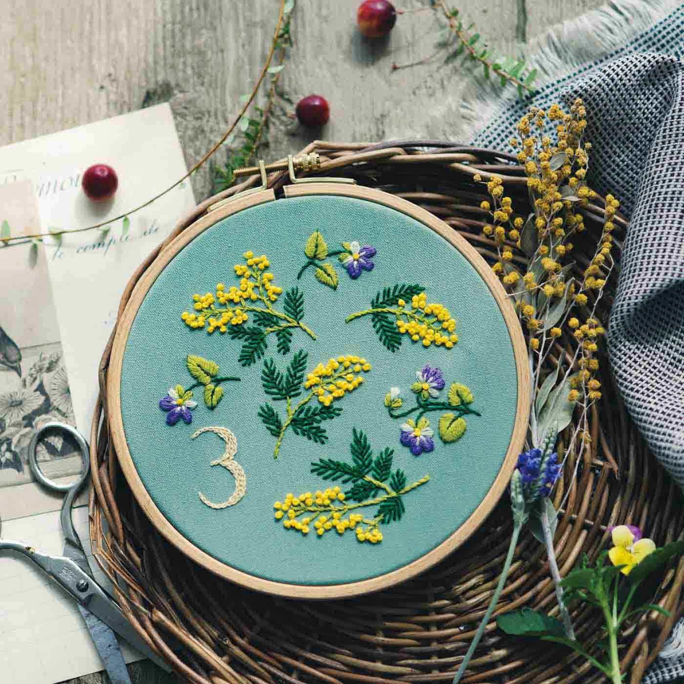 タイプが選べる】暦を彩る花を愛（め）でる 花や木の実のマンスリー