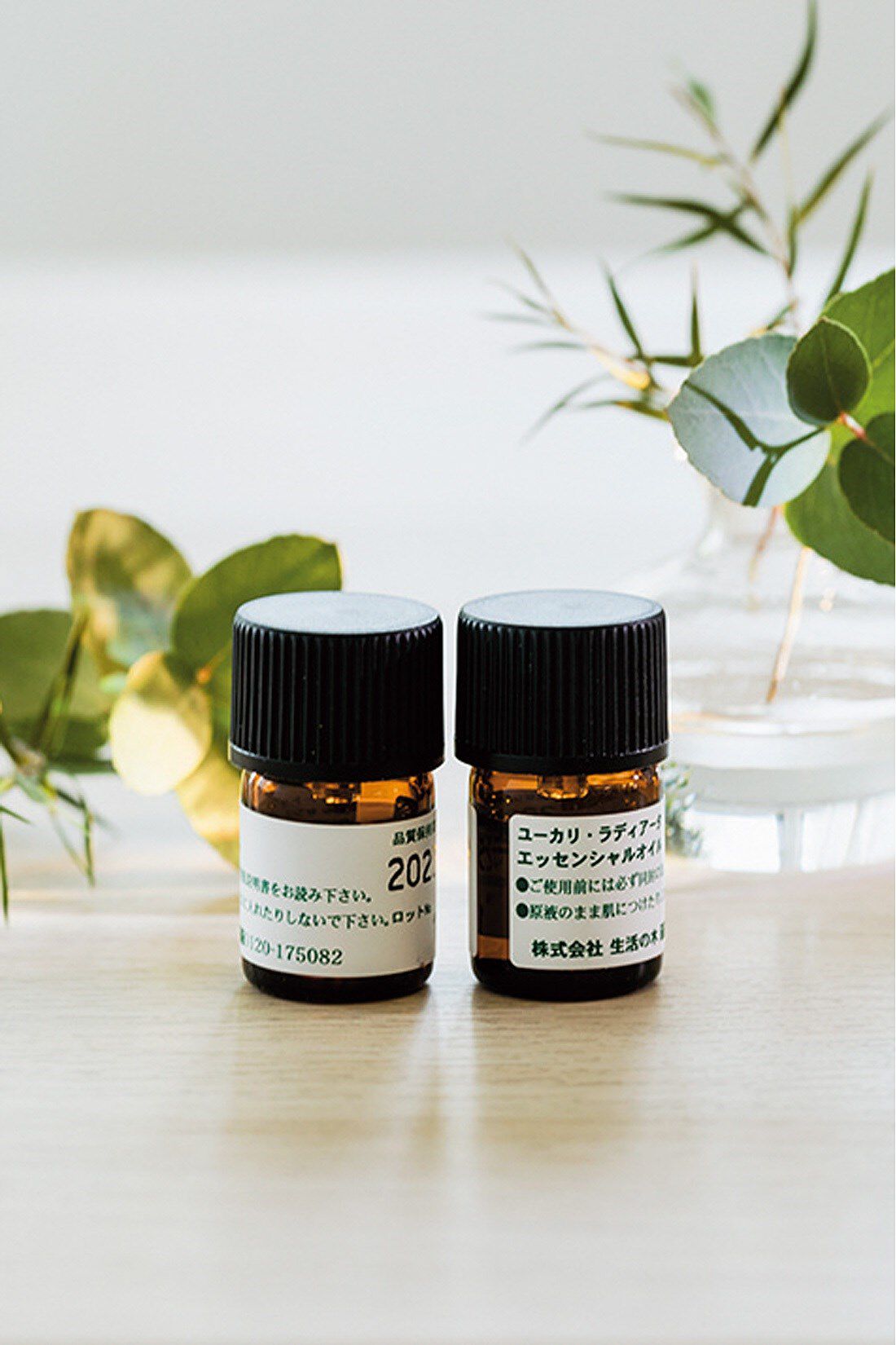 エッセンシャルオイルセット（樹木系/ティートゥリー、ユーカリ