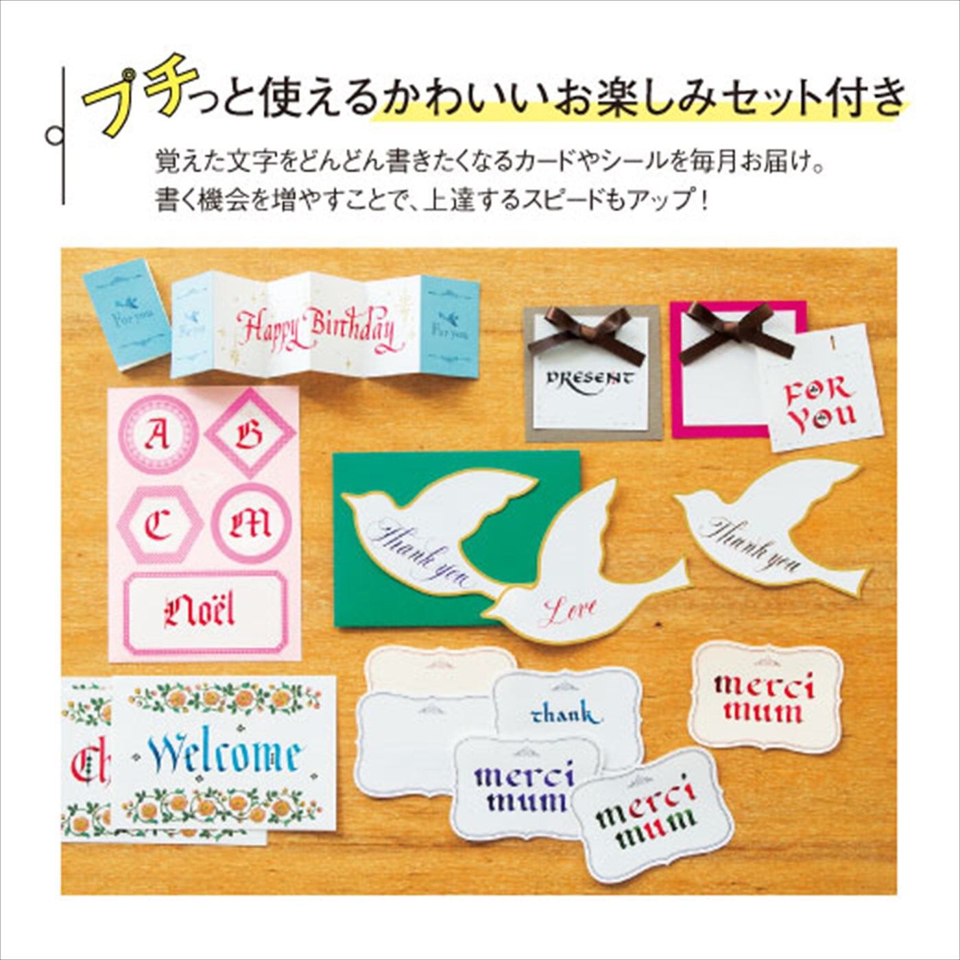 一度書いてみたかった！ 文字に魅せられる生活 カリグラフィーレッスン