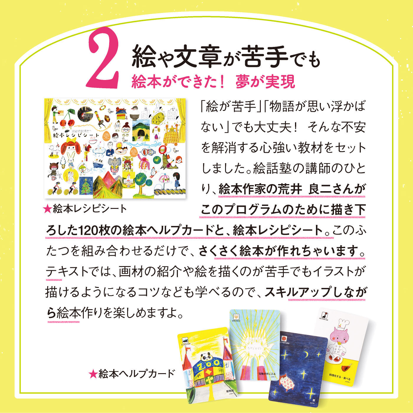 おうちで楽しむ わくわく絵本塾 夢の絵本作り1年間レッスンプログラム