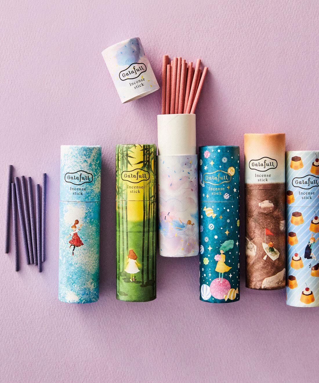 ガラフル すきま時間に香り咲かせる スティック香セットの会