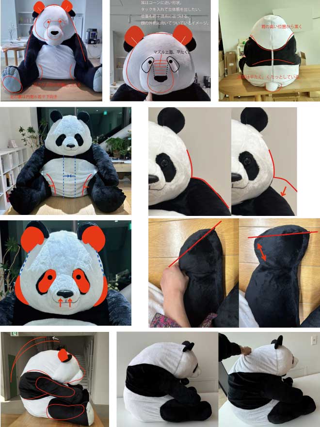 パンダと暮らす夢がかなう リアルサイズのパンダ布団収納│YOU+MORE