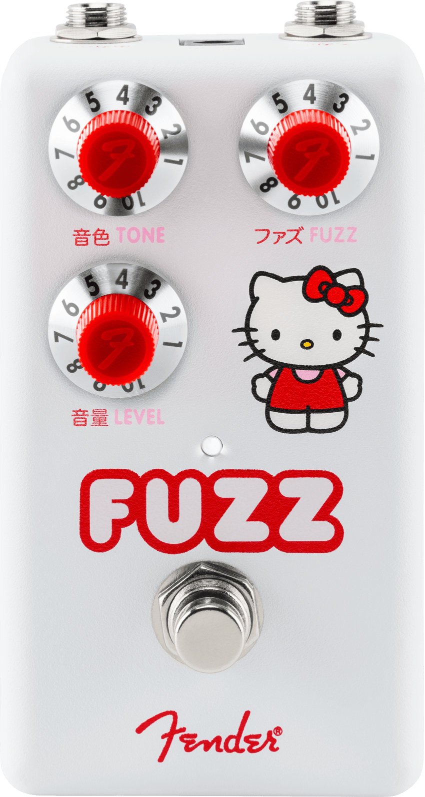 Fender® x Hello Kitty® White Fuzz Pedal