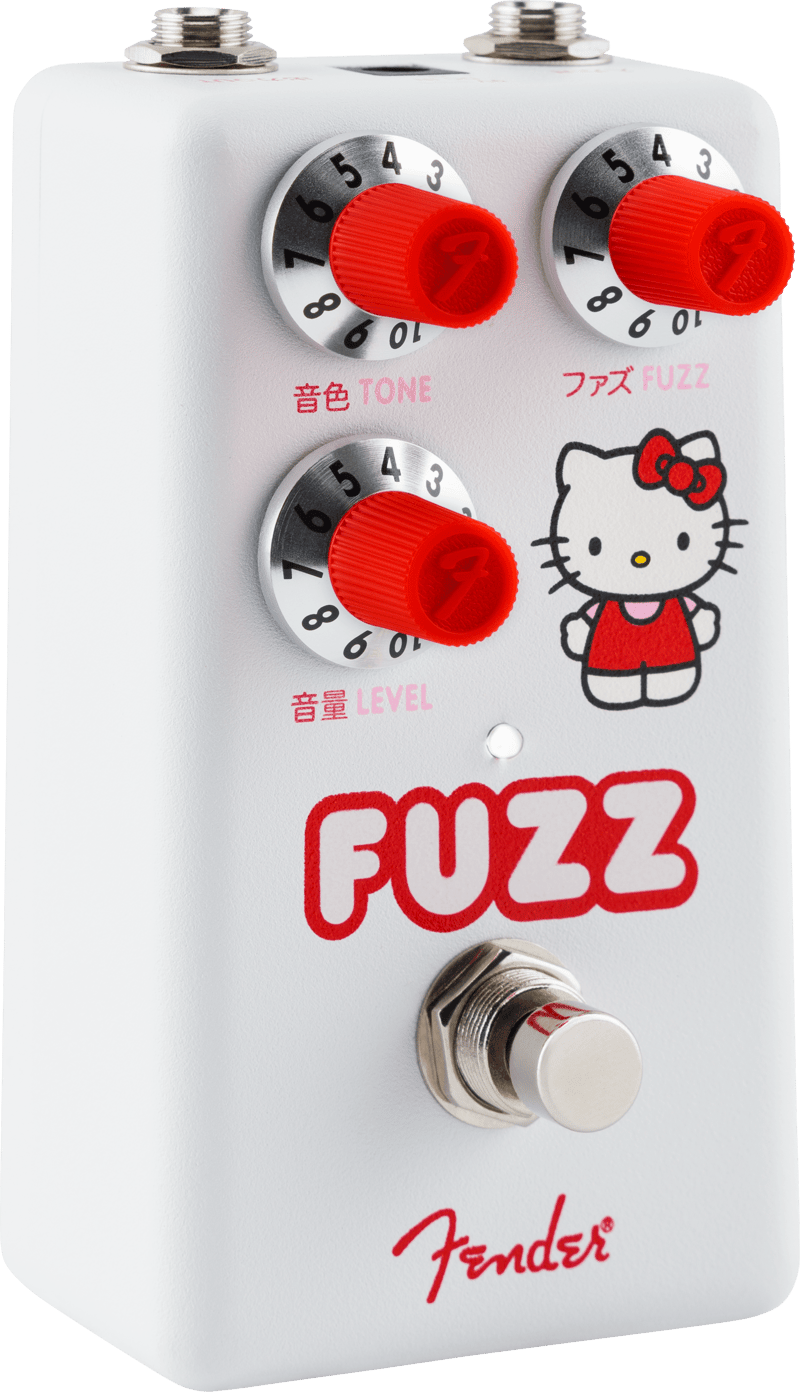 Fender® x Hello Kitty® White Fuzz Pedal
