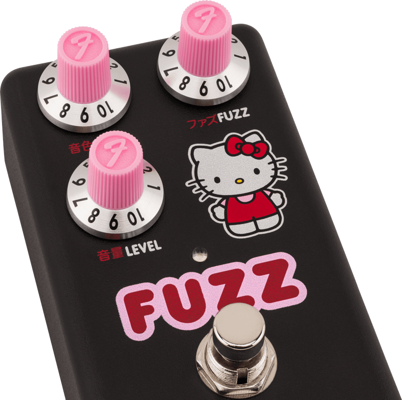 Fender® x Hello Kitty® Fuzz Pedal Black