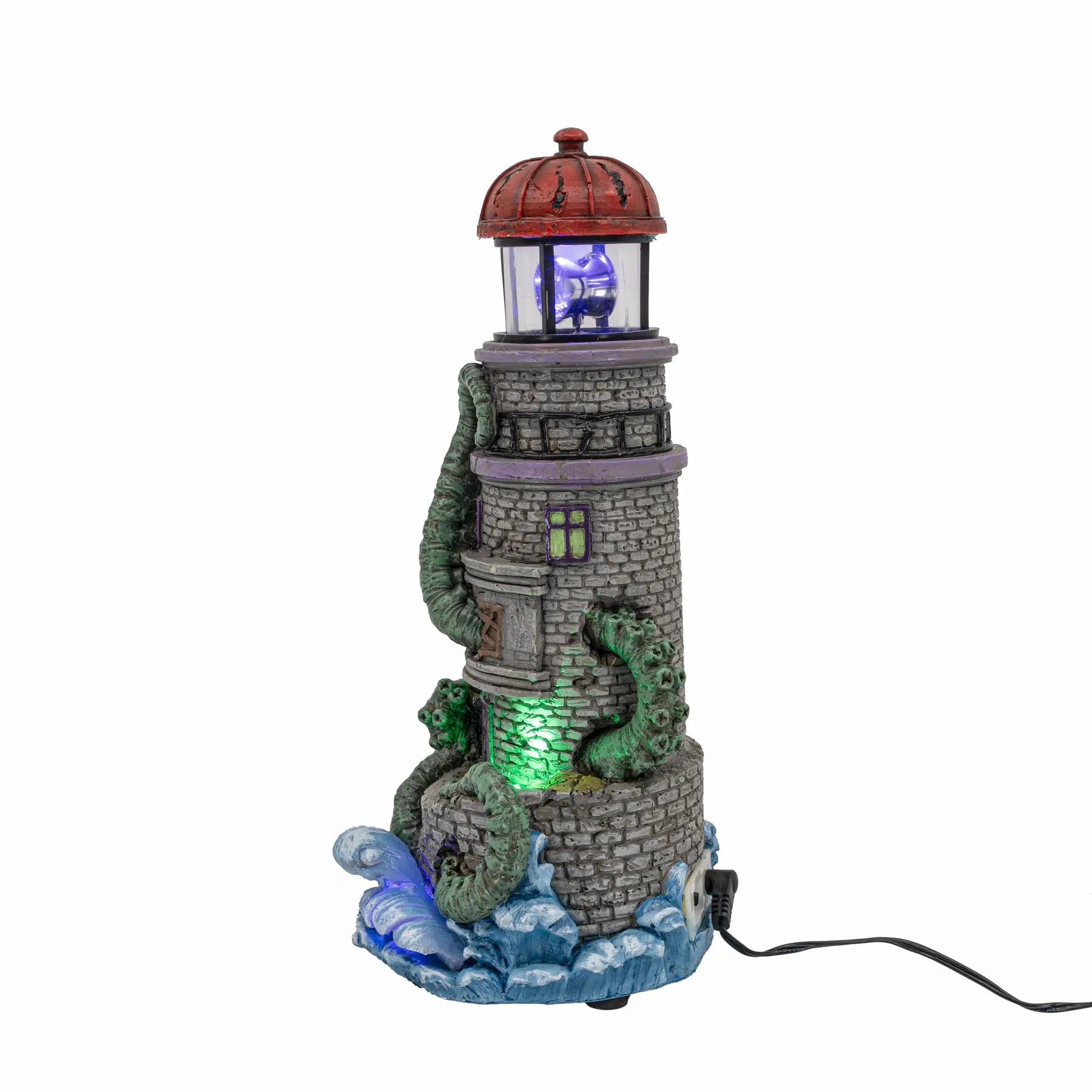 Lighthouse Attack Halloween Village – Animated Sea Monster