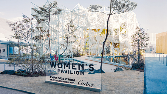 FH - Cartier inaugurates the Women's Pavilion in Osaka