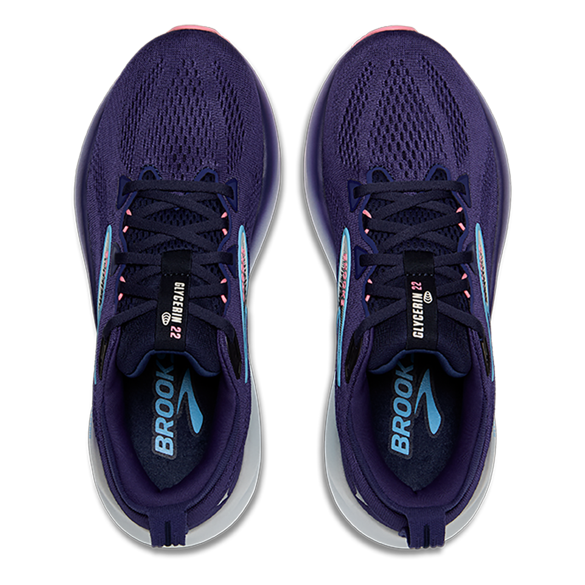 Brooks Glycerin 22 Blue Ribbon - Peacoat - Dianthus – Fit2Run