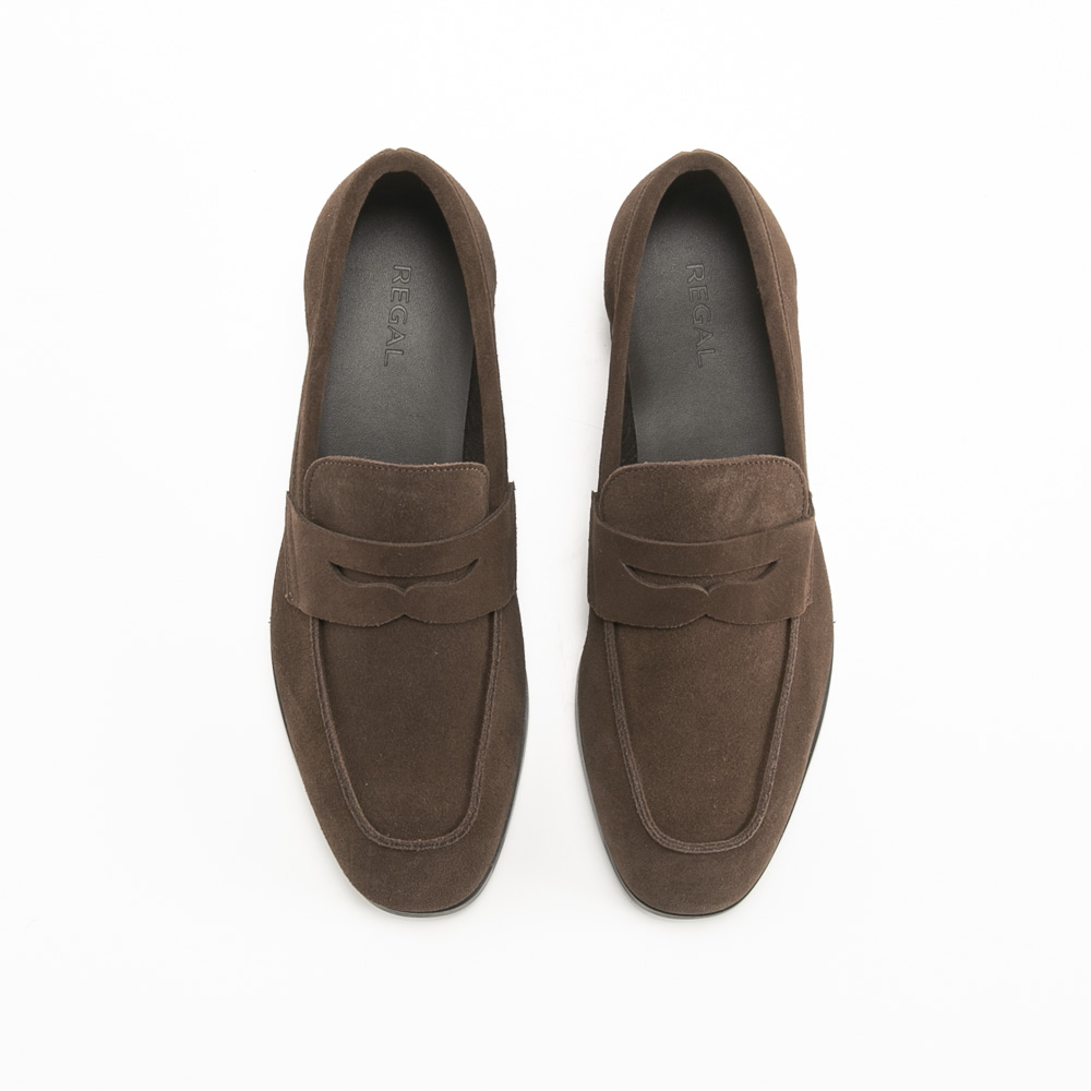 リーガル REGAL ビジネスシューズ スエード ローファー 23HL【FITHOUSE