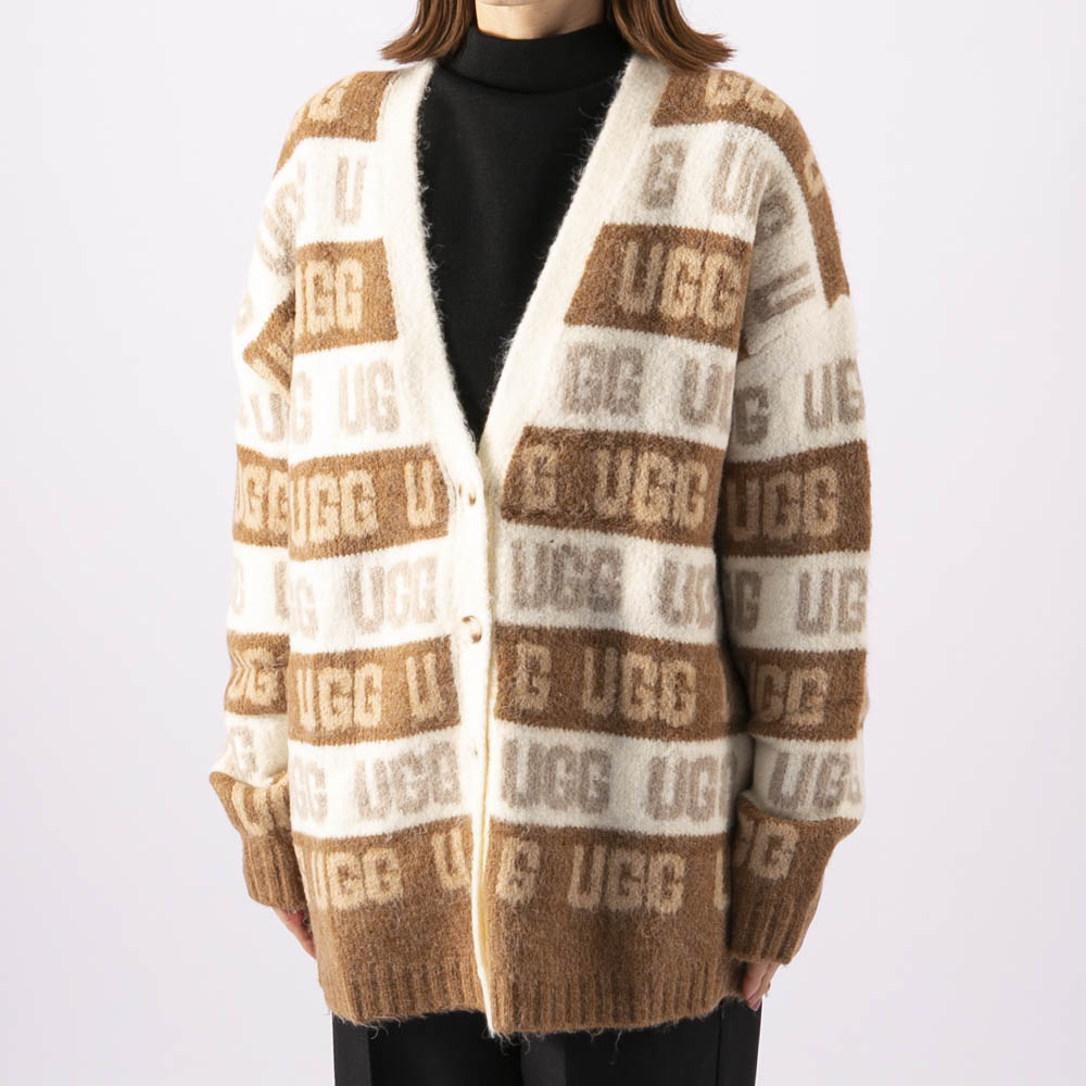 アグ UGG レディーストップス UGG Graphic Logo Cardigan 1149470/CHMU